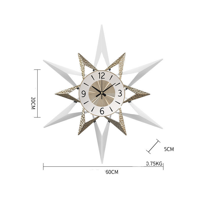 reloj de pared nórdico