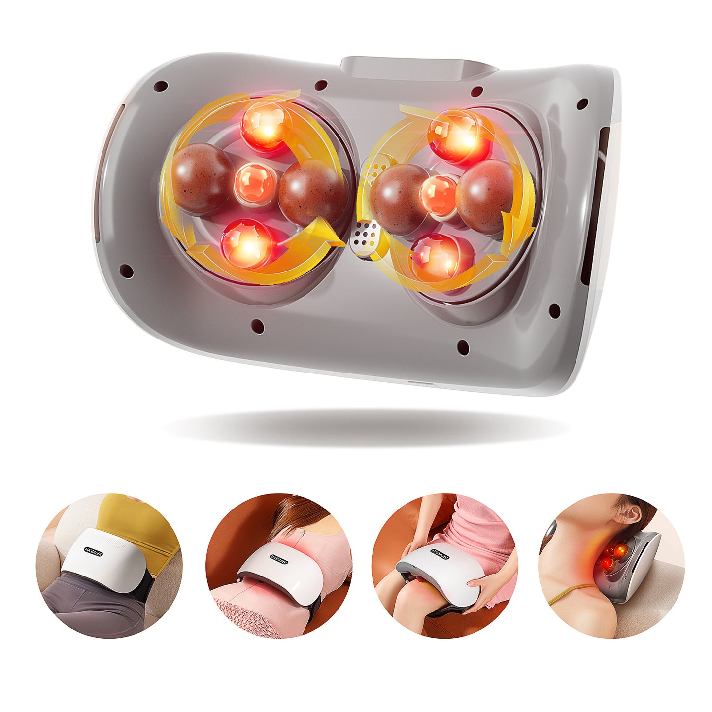 Masajeador abdominal para eliminar grasa abdominal, la digestión y aliviar el dolor, uso doméstico