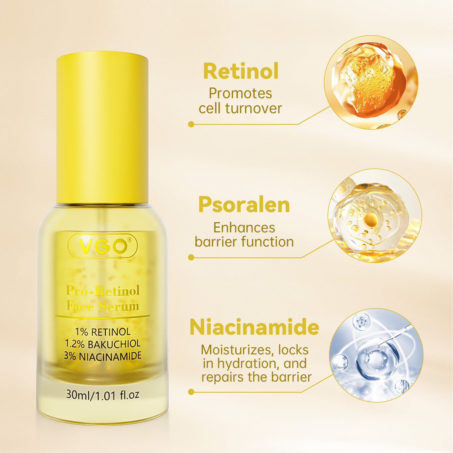 Suero facial Pro-Retinol