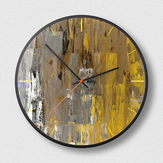 Reloj de pared de arte abstracto, moda creativa