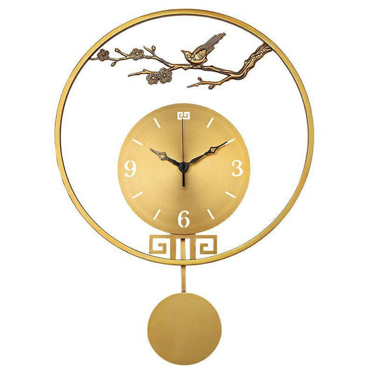 Reloj de pared de estilo chino