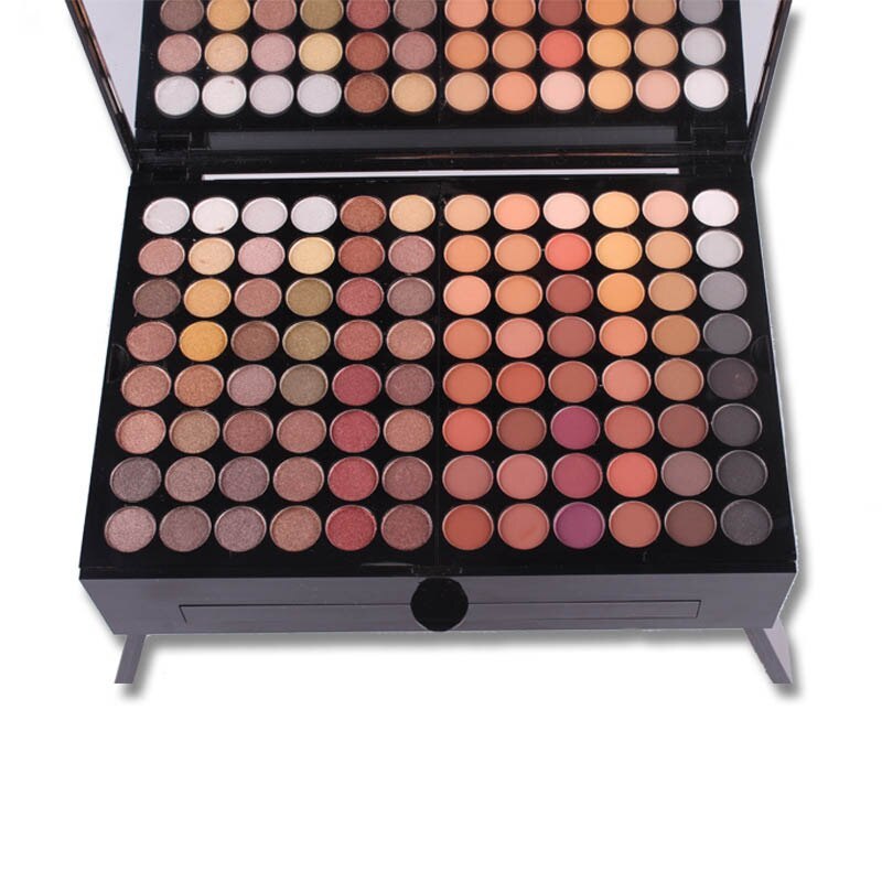 Paleta de maquillaje personalizada con forma de piano