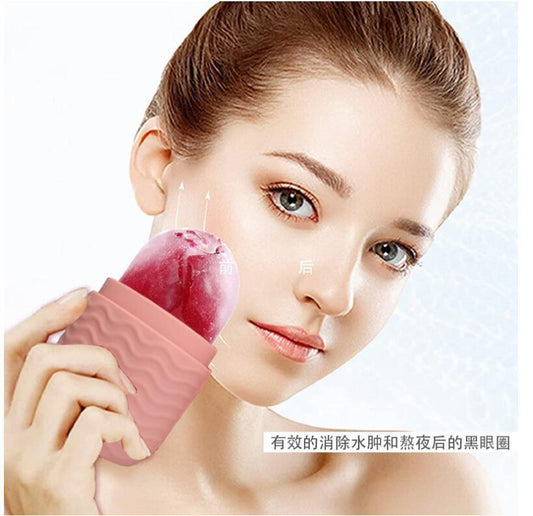 Rodillo de hielo para aplicar hielo facial