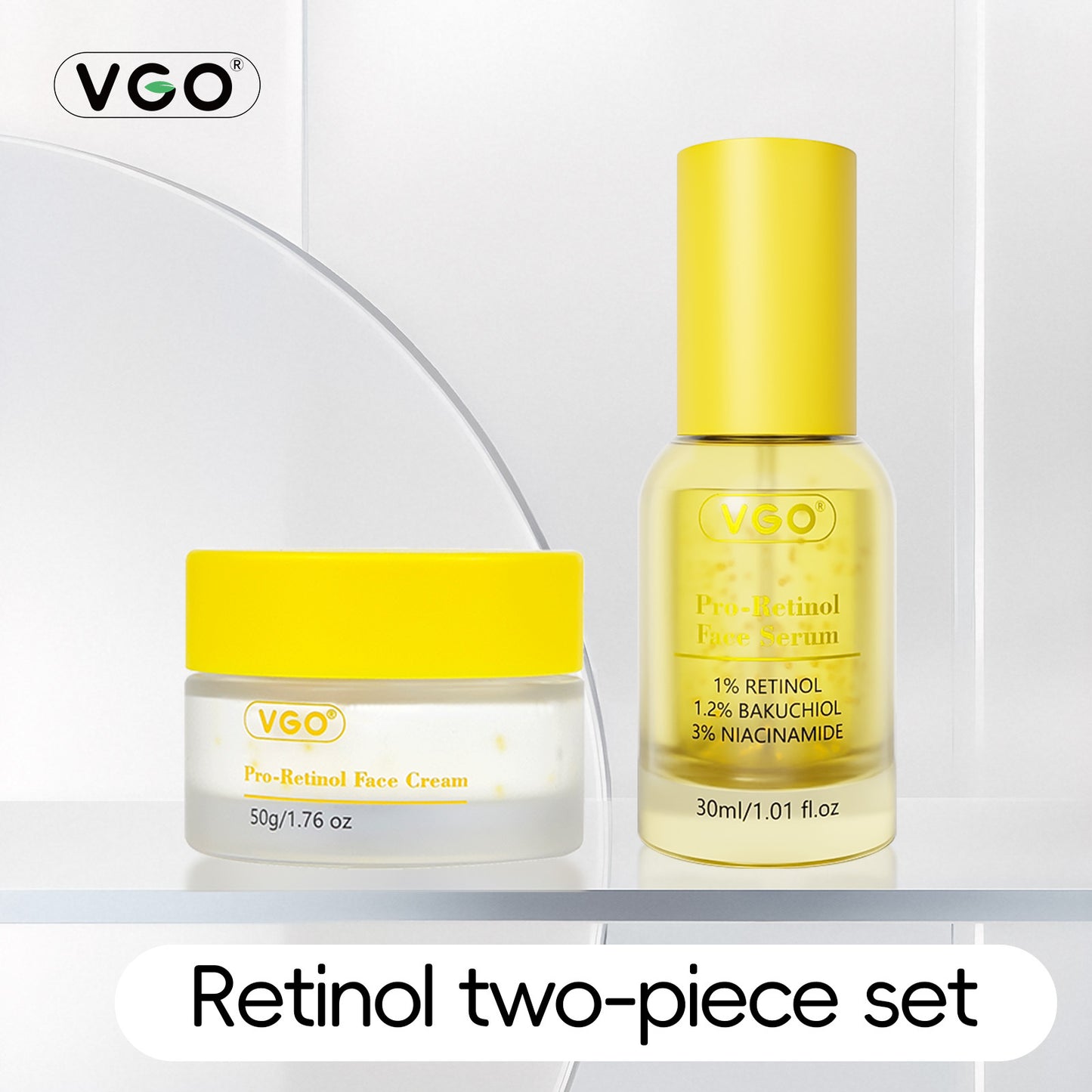 Crema facial con pro-retinol