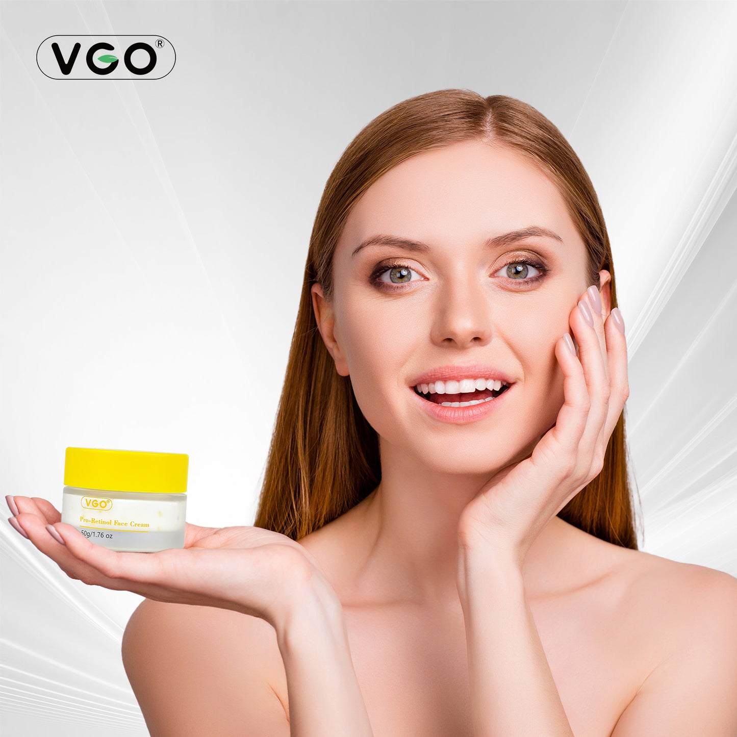 Crema facial con pro-retinol